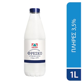 ΔΕΛΤΑ | Γάλα Φρέσκο Καθημερινά Πλήρες 1lt