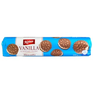 KITBIS | Μπισκότα Γεμιστά Βανίλια 200g