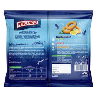 PESCANOVA | Ροδέλες Θράψαλο Πανέ 400g