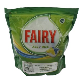 FAIRY | DISHWASHING TABLETS LEMON 33 ΤΕΜ