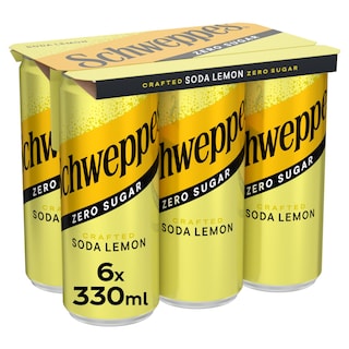 SCHWEPPES | Soda with Lemon 6x330ml