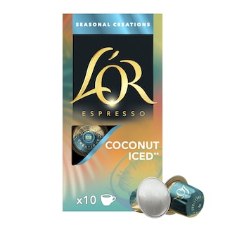 LOR | Κάψουλες Καφέ Espresso Seasonal Coconut Iced 10x5.2g