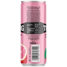 TUBORG | Αναψυκτικό Pink Grapefruit Σαγκουίνι Κουτί 330ml
