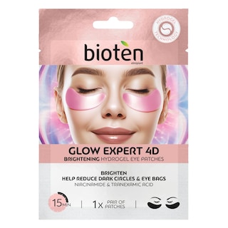 BIOTEN | Μάσκα Ματιών Glow Expert 4D Hydrogel Eye Patches 1 Τεμάχιο