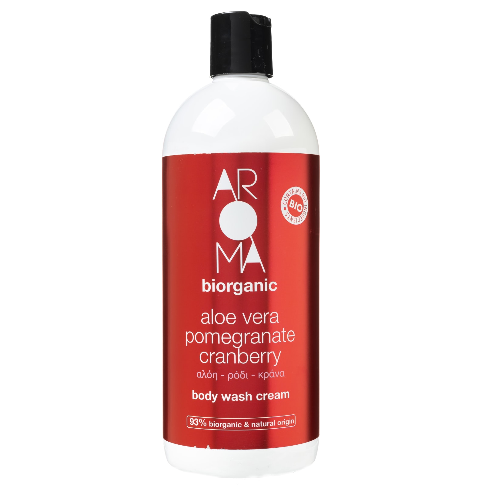 AROMA Αφρόλουτρο Bio Aloe Cranberry 750ml