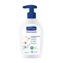 SEPTONA | Κρεμοσάπουνο Dermasoft Cotton & Milk 400ml