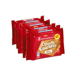 CREAM CRACKERS | Κράκερς Σίτου 5x43g