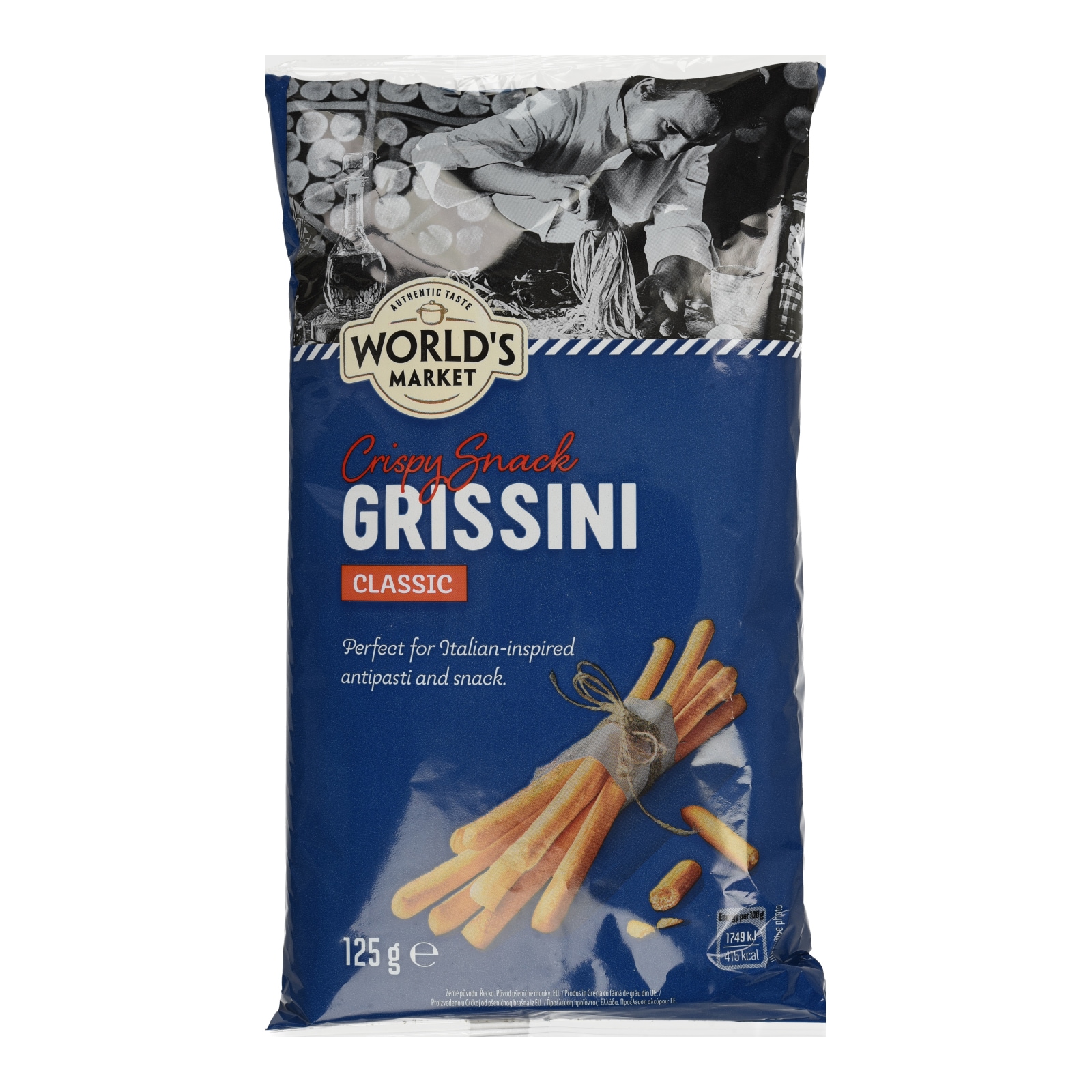 Κριτσίνια Σίτου Grissini Classic 125g