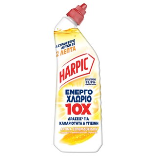 HARPIC | Υγρό Καθαριστικό Λεκάνης Ενεργό Χλώριο 750ml