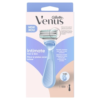 GILLETTE | Ξυριστική Μηχανή Venus Για την Ευαίσθητη Περιοχή + 1 Κεφαλή 1 Τεμάχιο