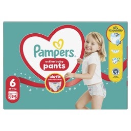 PAMPERS | Πάνες Βρακάκι Pants Νο6 84 Τεμάχια
