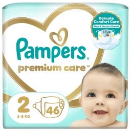 PAMPERS | Πάνες Μωρού Premium Care Νο2 46 Τεμάχια