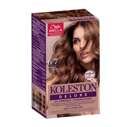 KOLESTON | Βαφή Μαλλιών 6/7 Σοκολατί Deluxe Kit 1 Τεμάχιο
