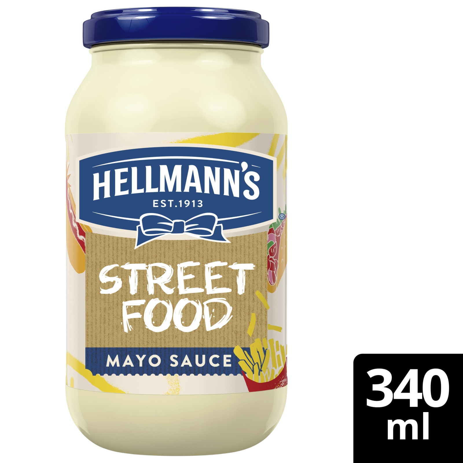 HELLMANN'S Mayo Sauce Street Food 340ml