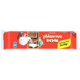 ΙΟΝ | Σοκολάτα Γάλακτος 3x70g