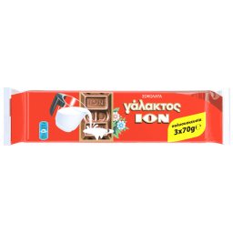 ΙΟΝ | Σοκολάτα Γάλακτος 3x70g