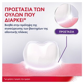 PARODONTAX | Στοματικό Διάλυμα Gum Strengthen Protect Icy Mint 500ml