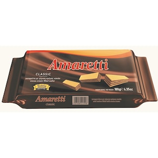AMARETTI | Γκοφρέτα Κακάο 180g