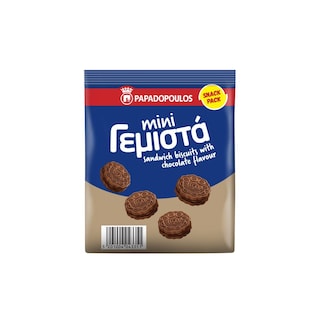 ΠΑΠΑΔΟΠΟΥΛΟΥ | ΜΠΙΣΚΟΤΑ ΜΙΝΙ ΓΕΜΙΣΤΑ ΣΟΚΟΛΑΤΑΣ 90 GR