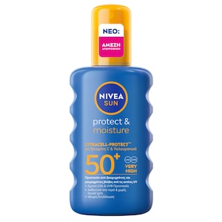 NIVEA | Αντηλιακό Spray Protect & Moisture SPF50+ 200ml