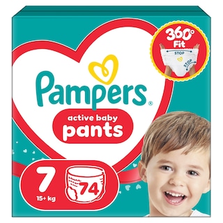 PAMPERS | Πάνες Βρακάκι Pants Νο7 74 Τεμάχια