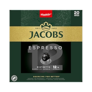 JACOBS | Κάψουλες Καφέ Espresso Ristretto 20x5.2g