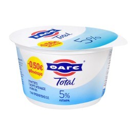 TOTAL | Γιαούρτι Στραγγιστό 5% Λιπαρά 500g Έκπτωση 0.50Ε
