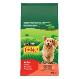 FRISKIES | Ξηρά Τροφή Σκύλου Active Βοδινό 9kg