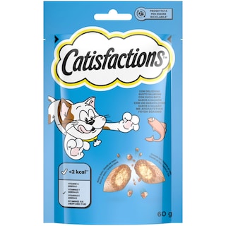 CATISFACTIONS | Snack Γάτας Σολομός 60g