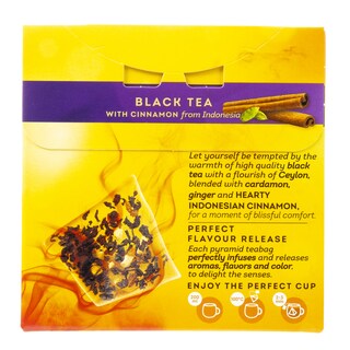 LIPTON | Τσάι Μαύρο Κανέλα Chai 20x1.7g