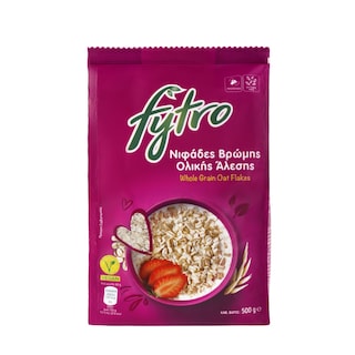 FYTRO | Νιφάδες Βρώμης Ολικής Άλεσης 500g