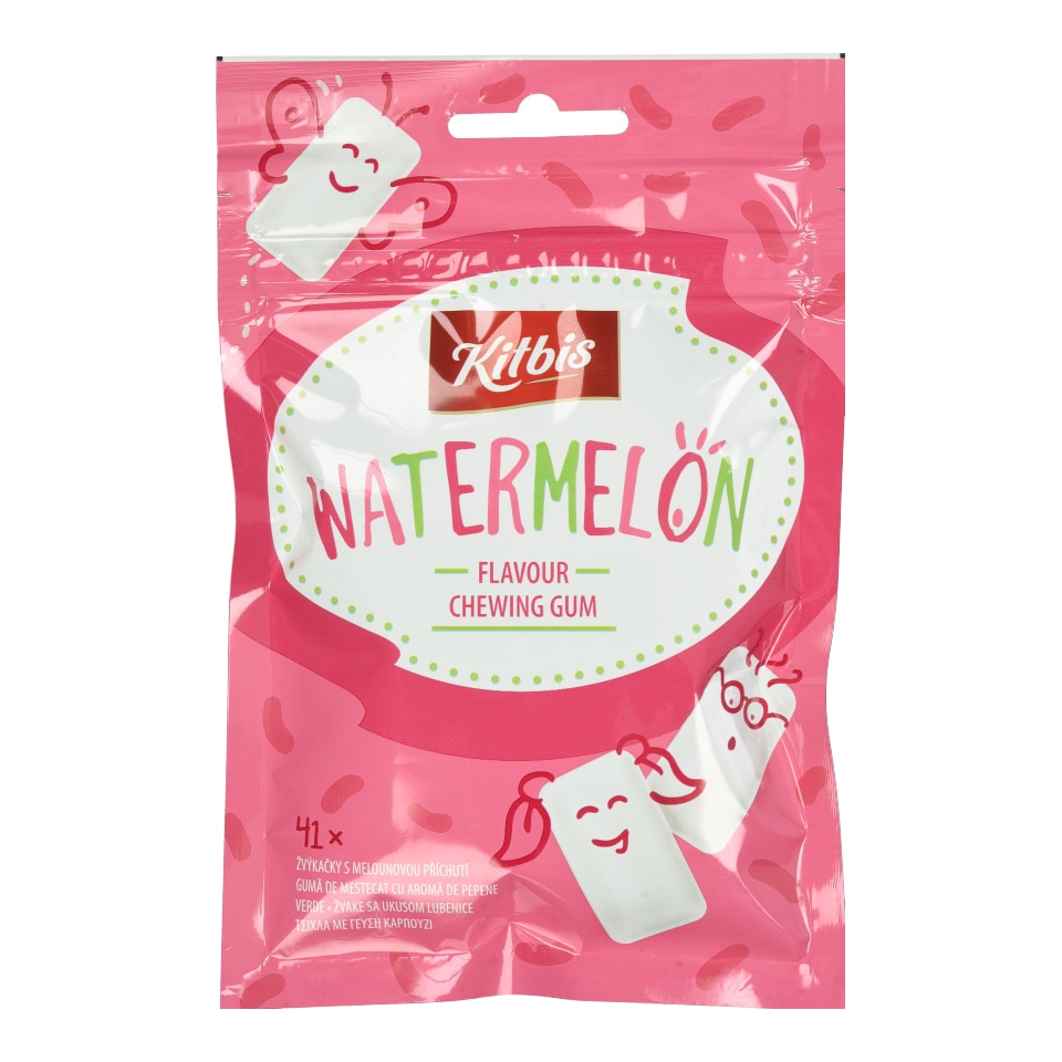 KITBIS Τσίχλες Καρπούζι 57.4g