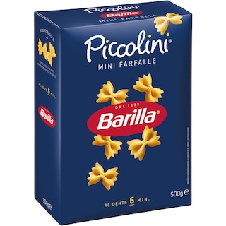 BARILLA | Pasta Mini Farfalle Piccolini 500g