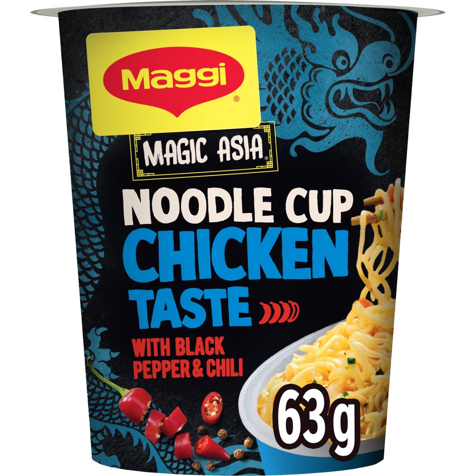 MAGGI Noodle Cup Magic Asia Κοτόπουλο 63g