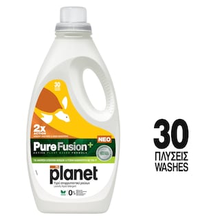 PLANET | Yγρό Πλυντηρίου Ρούχων Pure Fusion 30 Μεζούρες