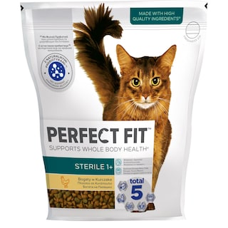 PERFECT FIT | Γατοτροφή με Κοτόπουλο για Στειρωμένες  750 gr