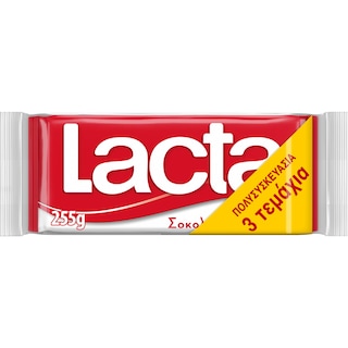 LACTA | Σοκολάτα Γάλακτος 3x85g