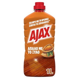 AJAX | Καθαριστικό Πατώματος Ξύλο και Παρκέ 1lt