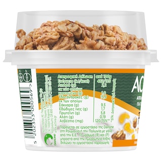 ACTIVIA | Επιδόρπιο Γιαουρτιού Fiber Γκρανόλα Μέλι 165g