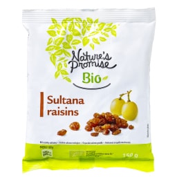 NATURES PROMISE BIO | Σταφίδα Σουλτανίνα Bio 150g