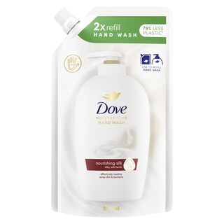 DOVE | Υγρό Κρεμοσάπουνο Fine Silk Ανταλλακτικό 500ml