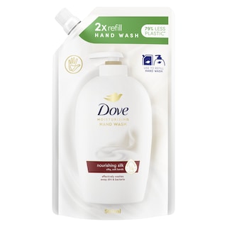 DOVE | Υγρό Κρεμοσάπουνο Fine Silk Ανταλλακτικό 500ml
