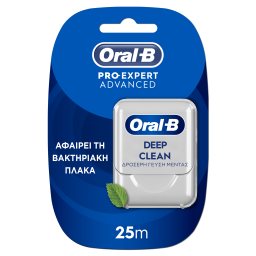 ORAL B | Οδοντικό Νήμα Advanced Deep Clean 25m 1 Τεμάχιο
