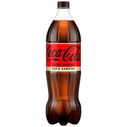 COCA COLA | Αναψυκτικό Cola Zero Χωρίς Καφεΐνη 1.5lt