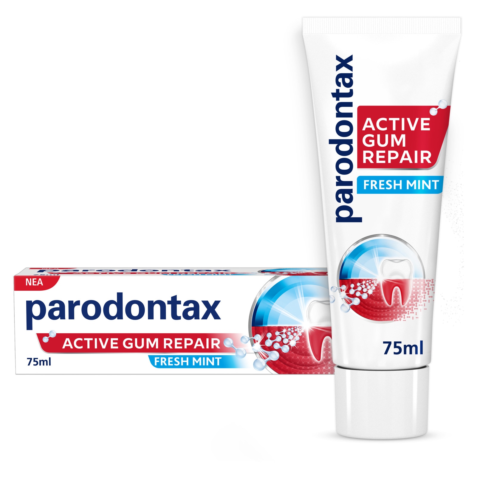 PARODONTAX Οδοντόκρεμα Active Gum Repair Fresh Mint 75ml