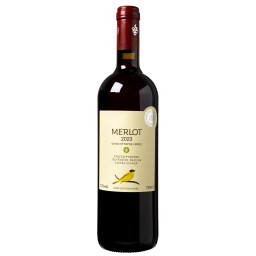 Οίνος Ερυθρός Ξηρός Merlot ΠΓΕ 750ml