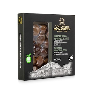 VATOPEDI MONASTERY | Μαύρες Ελιές Βιο 250g