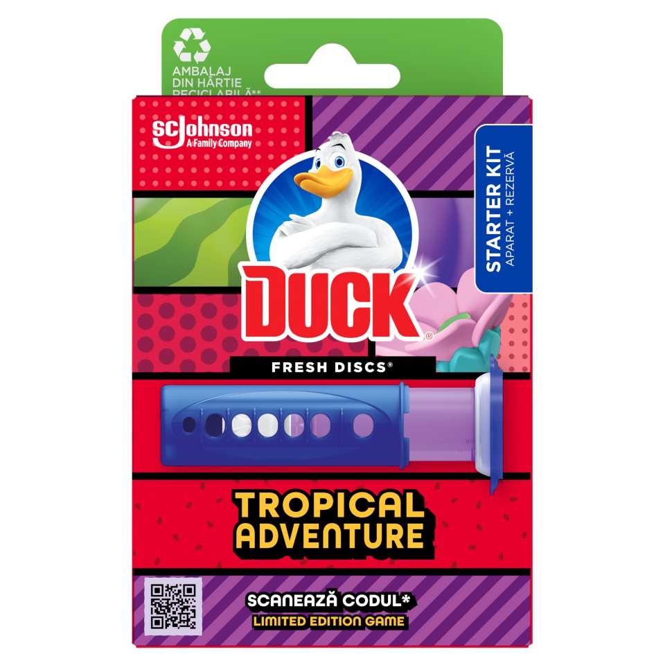 WC Block Fresh Discs Tropical Adventure 36ml