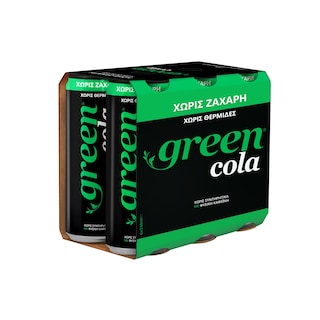 GREEN | Αναψυκτικό Στέβια Κουτί 6x330ml