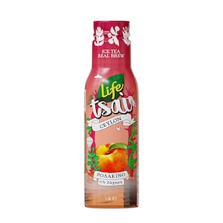 LIFE | Ice Tea Κεϋλάνης Ροδάκινο Χωρίς Ζάχαρη 1.5lt
